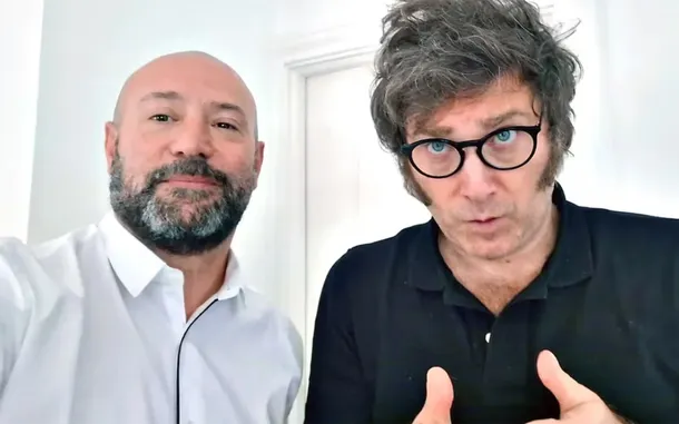 Diego Spagnuolo, abogado de Javier Milei, en una imagen pública