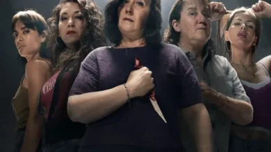 Imagen de la serie "En el barro" con las protagonistas