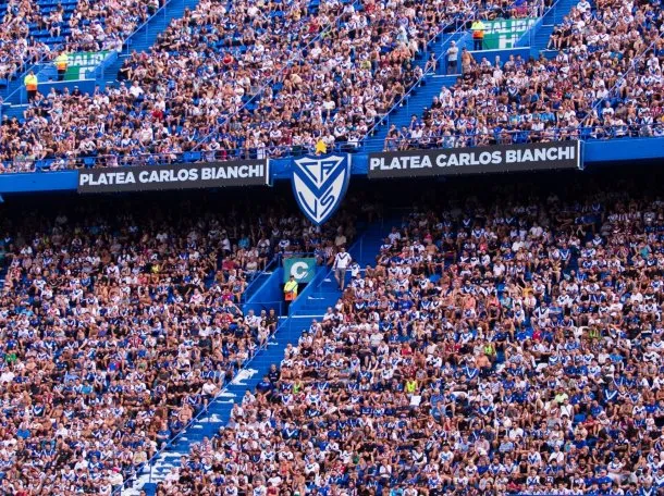Imagen del estadio José Amalfitani, casa de Vélez, antes del partido contra Boca