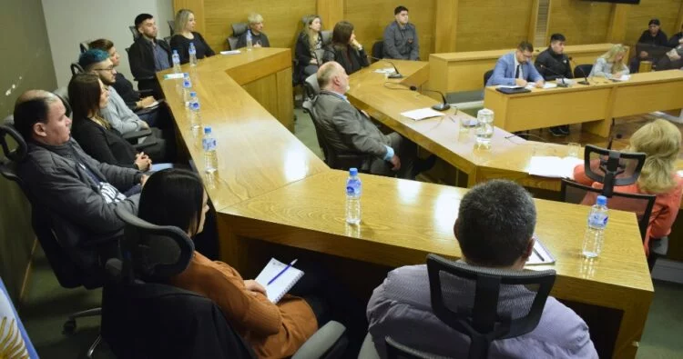 Imagen de un juicio con jurados en Córdoba