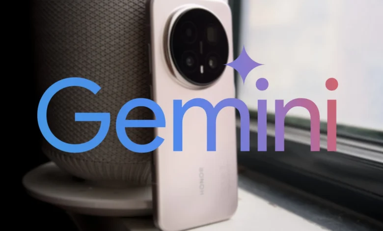Gemini, la IA de Google, en pantalla dividida leyendo el contenido de otra app
