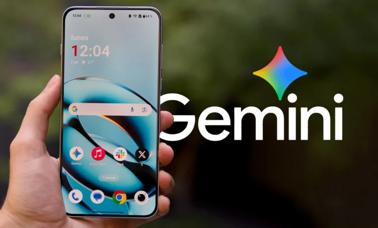 Imagen de la interfaz de Google Gemini con la función de importar chats de IA