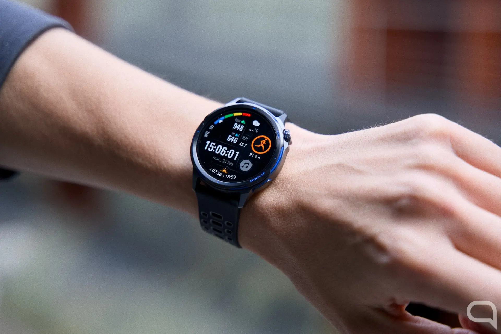 Imagen del Huawei Watch GT Runner 2 en acción