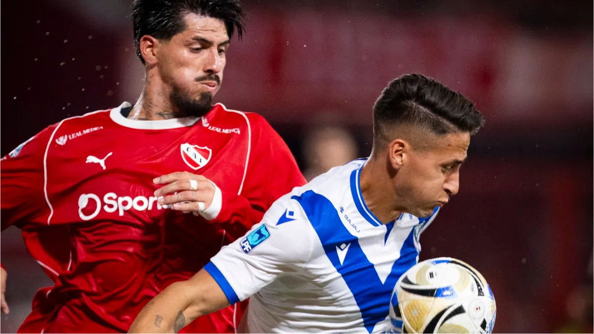 Jano Gordon anotó para Vélez y luego hizo autogol para Independiente