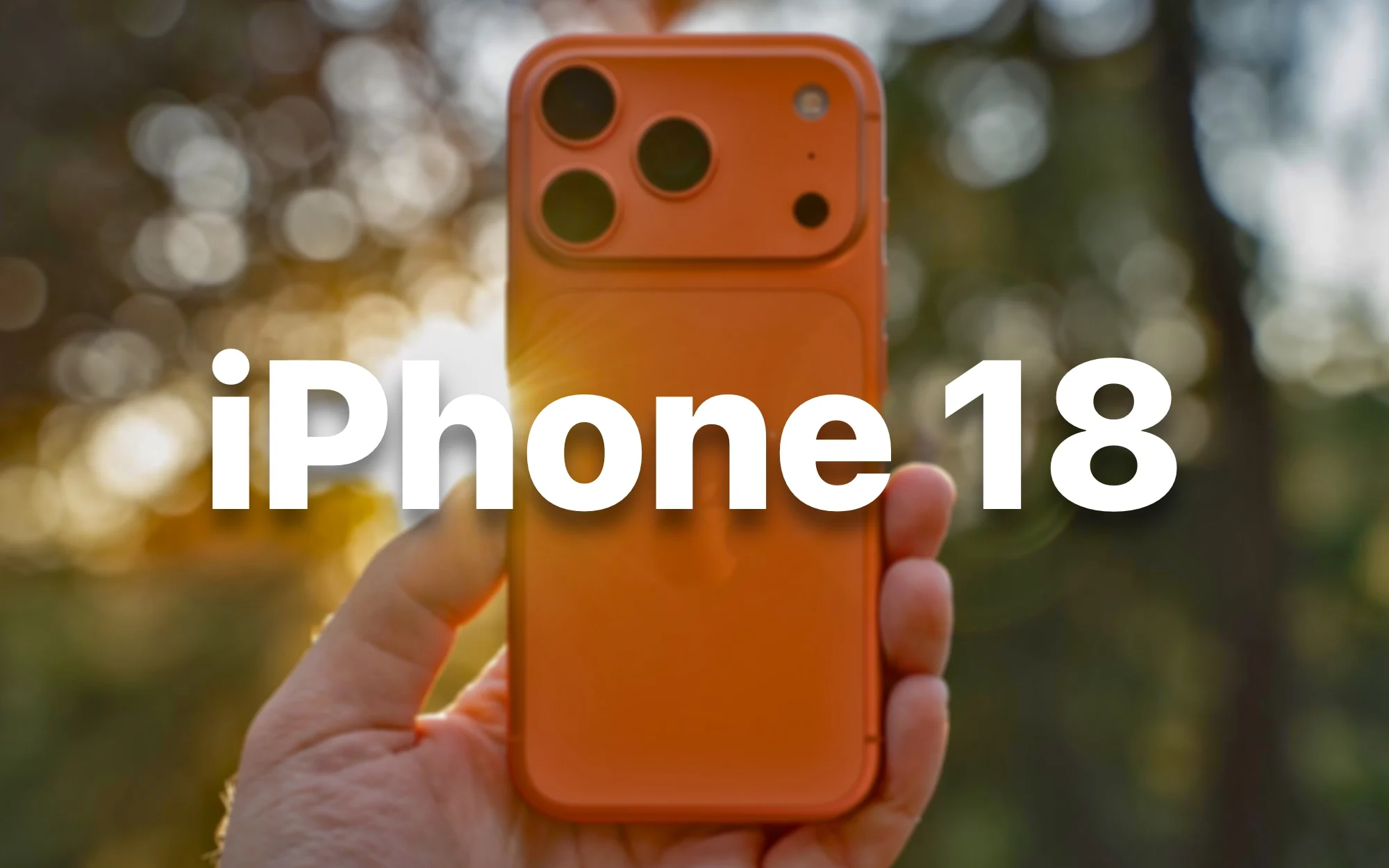 Imagen del iPhone 17 Pro, modelo anterior al iPhone 18 Pro