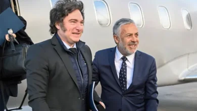 Javier Milei y Donald Trump en una reunión anterior