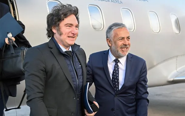 Javier Milei y Donald Trump en una reunión anterior