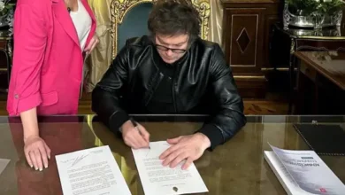 Firma del presidente Javier Milei promulgando el Acuerdo de Asociación Mercosur-Unión Europea