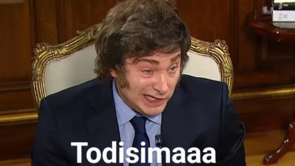 Leila Gianni en una foto viral que desató la risa en las redes