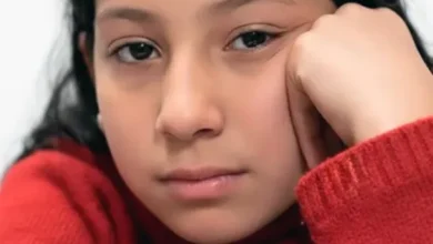 Imagen de la familia de Kiara Barrios durante la búsqueda