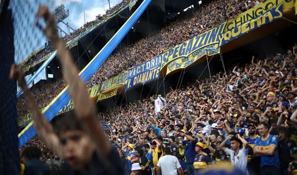 La Bombonera llena de hinchas de Boca Juniors