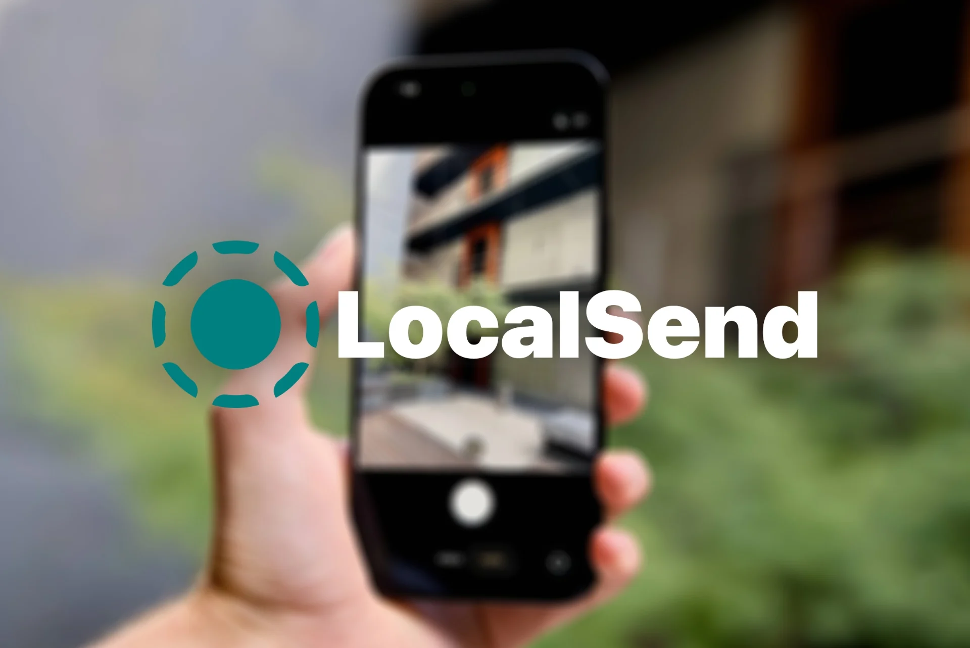 Imagen de la aplicación LocalSend en un dispositivo móvil