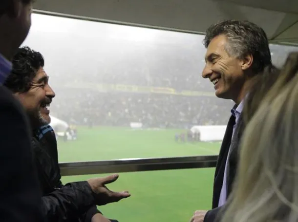 Foto de Diego Maradona en su época como jugador de Boca Juniors