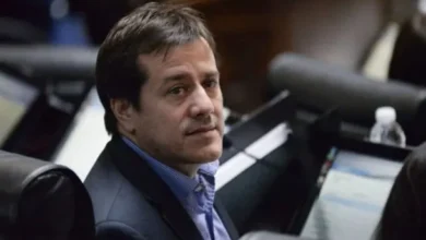 Mariano Recalde en el Senado