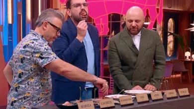 Imagen de los participantes de MasterChef Celebrity en la cocina