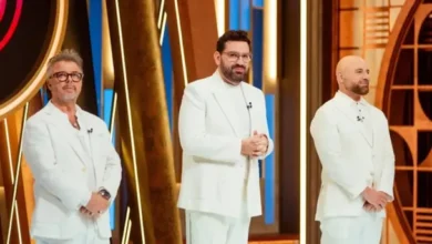Imagen de los participantes de MasterChef Celebrity en la cocina