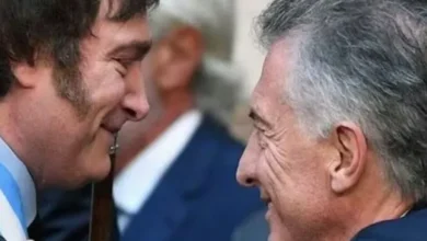 Imagen de Mauricio Macri y Christine Lagarde, presidenta del FMI