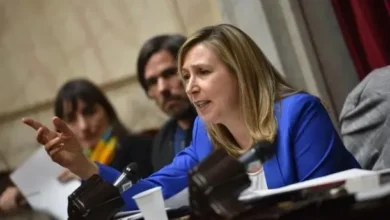 Myriam Bregman hablando en el Congreso