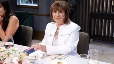 Patricia Bullrich en una reunión política