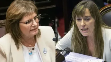 Juliana Di Tullio y Patricia Bullrich en el Senado
