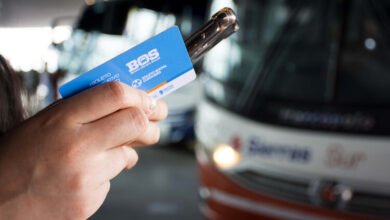 Imagen de un boleto de autobús con el logo del Boleto Educativo Cordobés