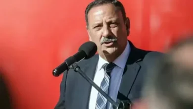 Ricardo Quintela en una reunión con la CGT