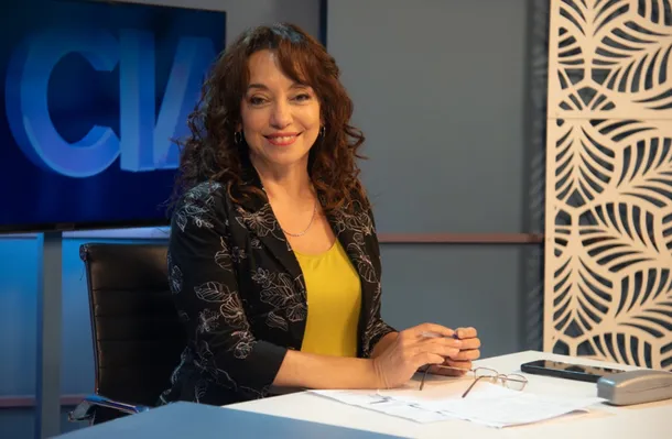 Sonia Fernández en la Fiesta Nacional del Mate