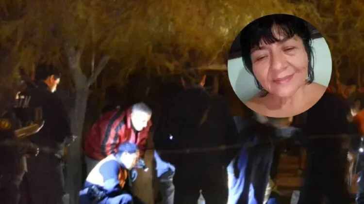 Imagen de la escena del crimen en Termas de Río Hondo