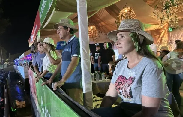 Victoria Villarruel en la Fiesta Nacional de la Chaya en La Rioja