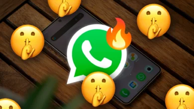 Captura de pantalla del modo Spoilers de WhatsApp en acción