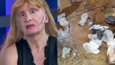 Zulma Lobato en su hogar