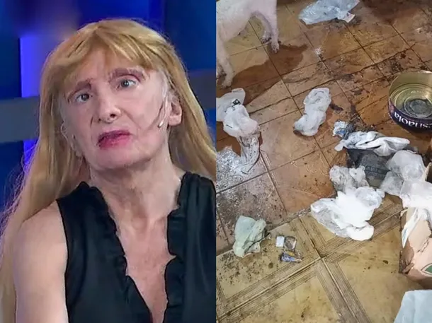 Zulma Lobato en su hogar