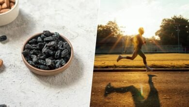 Imagen de una taza de pasas