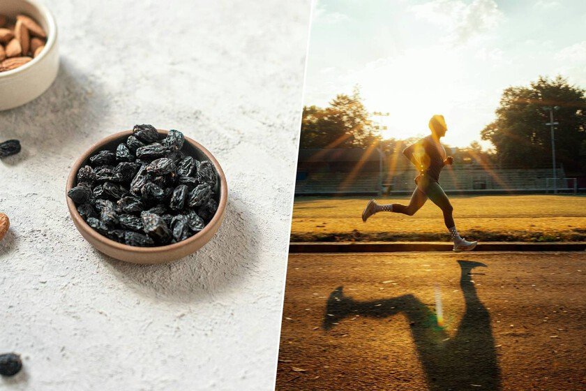 Imagen de una taza de pasas