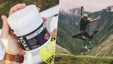 Una imagen de un frasco de suplementos de magnesio