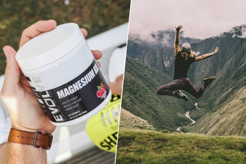 Una imagen de un frasco de suplementos de magnesio