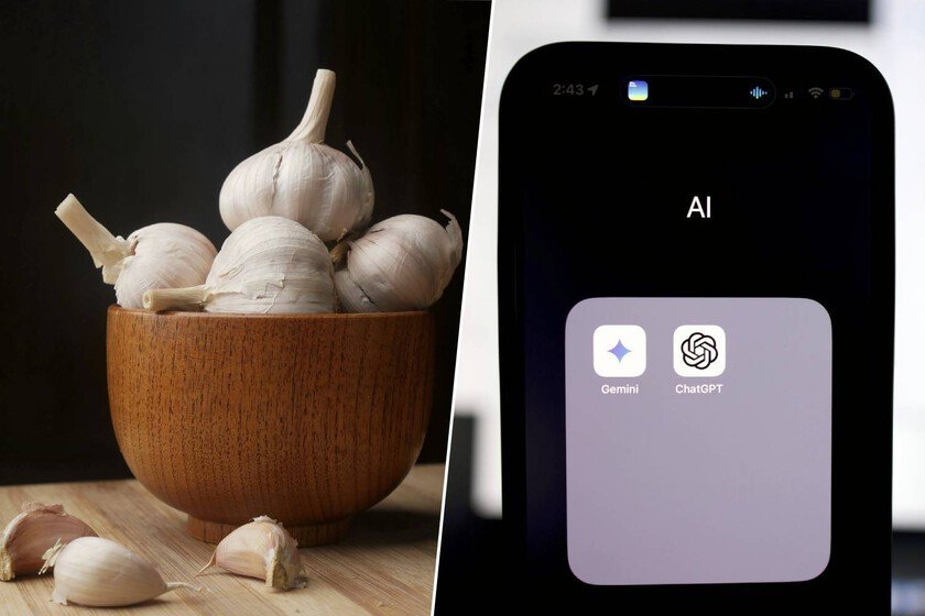 Una imagen de un médico y una IA