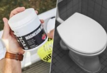 Imagen de un baño con agua y magnesio