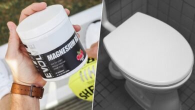 Imagen de un baño con agua y magnesio