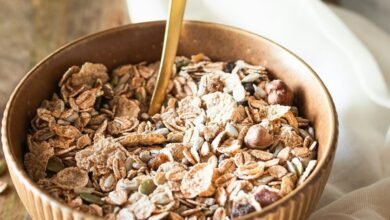 Imagen de una taza de avena