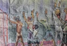 Imagen de la inauguración de una de las exposiciones en el Museo Caraffa