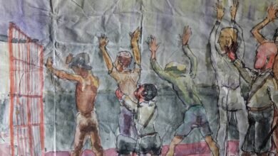 Imagen de la inauguración de una de las exposiciones en el Museo Caraffa