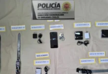 Imagen de un allanamiento en el Complejo Carcelario Bouwer