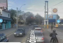 Mapa de la zona de obras en "Las Cinco Esquinas" en Córdoba