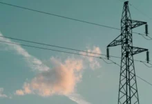 Imagen de un poste de electricidad en Córdoba