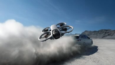 Dron FPV Avata 360 en vuelo