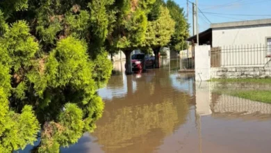 La provincia de Córdoba asiste a San Justo tras las intensas lluvias