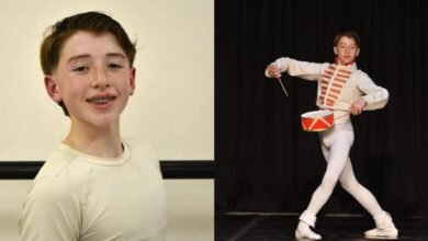 Foto de Bruno Maldonado en pose de baile