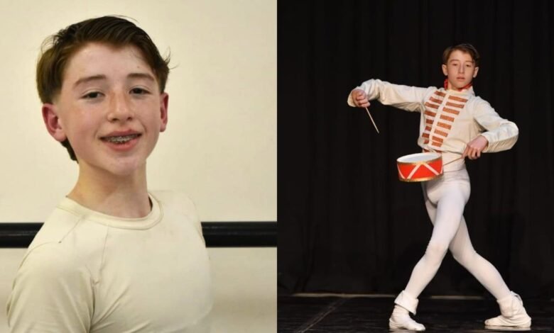 Foto de Bruno Maldonado en pose de baile