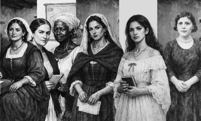 Mujeres celebrando el Día Internacional de la Mujer en Córdoba